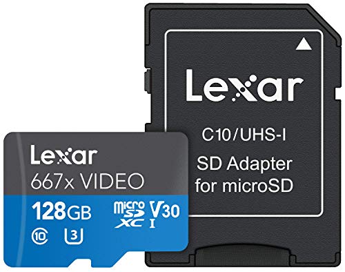 Lexar Professional 667X Video 128Gb Microsdxc Uhs-I Card (Lsdmi128Vbna667A) #TOP2