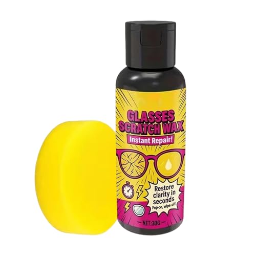 Eliminatore Di Per Vetri Auto - 30 Ml Liquido Di Politura E Rivestimento Per Vetri Con Spugna | Kit Manutenzione Specchi,per Schermi Specchietto Auto Occhiali Parabrezza Finestrino Faro