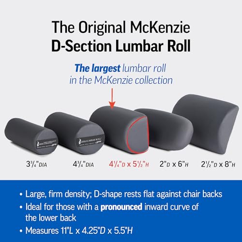 Coussin Lombaire en D OPTP Original McKenzie Support Ergonomique Durable