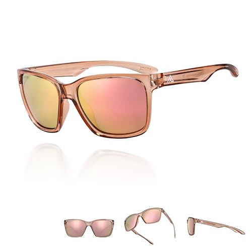 AEROX Large-Fit Polarized Sunglasses for Running, Golf, Fishing, Driving and Cycling - UV Protection Sports Glasses for Men, Women