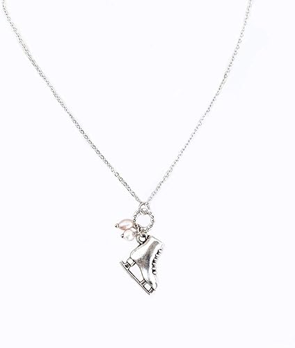 Brilliance Melrose Ice Skating Jewelry - Collar con perlas