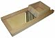 Krauthobel MS-Steinzeug Sauer 80 x 30 cm mit Schlitten