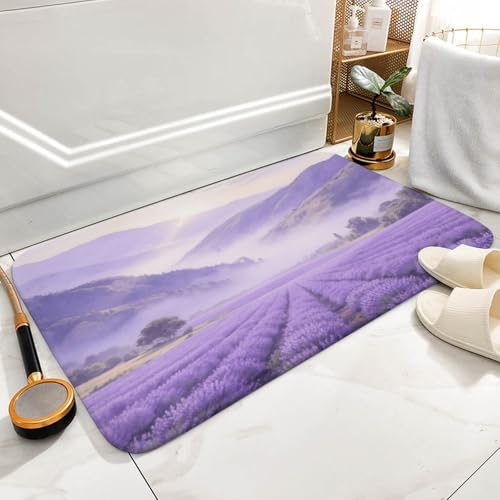 Alfombras de baño absorbentes para suelos secos sin resbalones 6