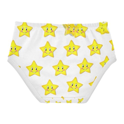 Yellow Stars Toddler Girls's Underwear 2T 202c14442