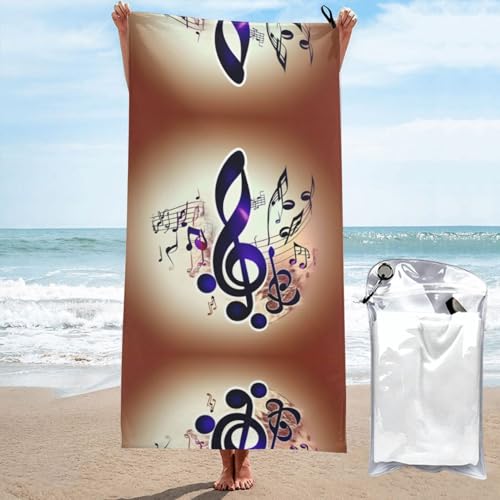 Serviette de plage surdimensionnée violette pour bain et piscine - 2