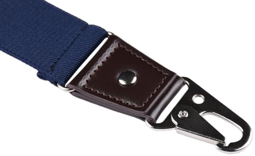 Image of Suspenders for Men with Snap Hooks Adjustable 1.4 inch Wide