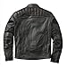 ScorpionEXO 1909 Vintage Leather Motorcycle Jacket Ventilated with Removable Thermal Liner and CE Rated Armor Included (Black/Brown - Medium)
