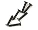 Traxxas 2553 Hex-Drive Countersunk Machine Screws, 3x15mm (set of 6)