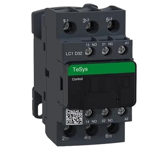 Contacteur tripolaire LC1D32A 24V fin des pannes de tableau triphasé