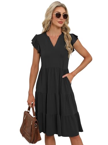 Summer Dresses for Women 2025 Elegant Classy Casual Plus Size Spring Midi Fashion Dress S-XXL2