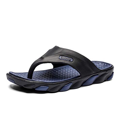 CYian Classic Mens Sport Flip Flops with Soft Non-Slip Rubber Casual Thong Sandals Outdoor