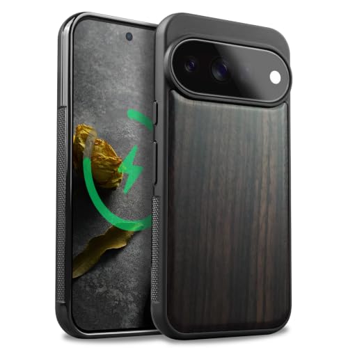 Étui Pixel 11 Pro XL magnétique | L'authenticité du bois brut dans vos mains