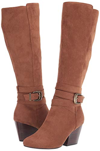 Bella Vita Women's Fashion Boot, Dark Tan Suede, 8 X-Wide #TOP6