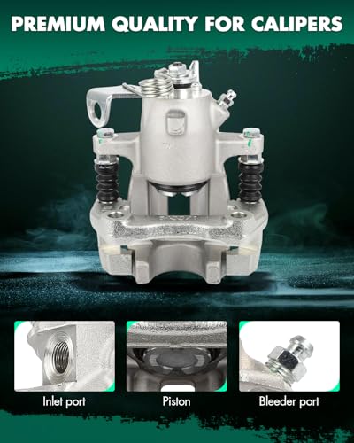 Image of SCITOO 2PCS 19B2719 19B2718 Rear Driver & Passenger Side Brake Calipers