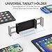 Urmust Tablet Wall Mount Holder for iPad, 360°Rotation Adjustable Tablet Stand Holder with Aluminum Extendable Arm, for iPad mini/Air/Pro/Galaxy Tab/Kindle, All 4.7-13