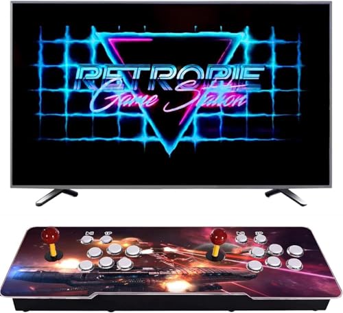 Maquina Arcade 2025.Consola de Juegos , 29900 Juegos, Juegos Retro, 2-4 Jugadores, Compatible con Juegos 3D para PC, proyector y TV