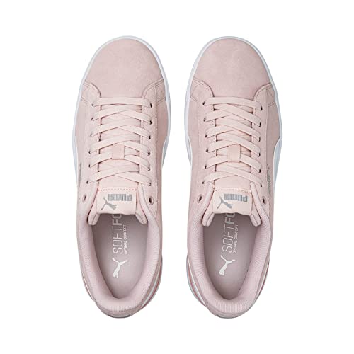 Image of PUMA Women's Vikky V3 Winter Wonderland Sneaker, Chalk Pink Puma White Puma Silver, 4.5 UK