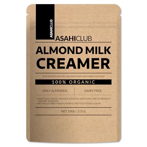 ASAHI CLUB Organic Almond Milk Creamer Powder 3.5oz