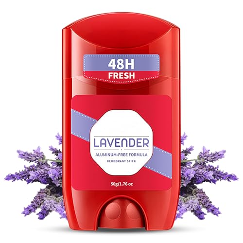 LOPHE Deodorant 50g, Deo Stick mit 48h Schutz Gegen Schweiß und Geruch, Antitranspirant für Männer und Frauen, Lavendelduft