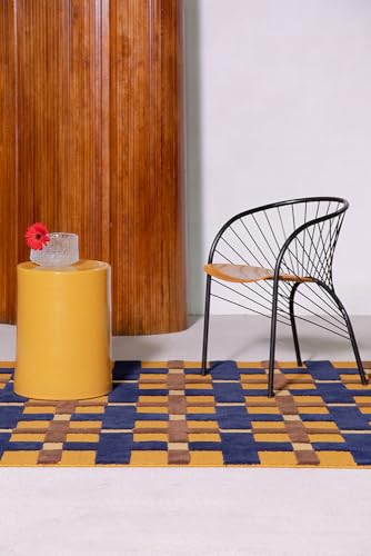 Image of Soft Pure Woolen Modern Collection Tufted Carpet for Living Room,Bedroom'Kitchen and Hall (8 X 10) Feet