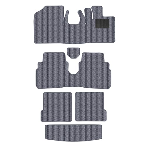 Aviles スズキ 互換品 新型 ワゴンR MH35S MH55S MH85S MH95S フロアマット + トランクマット(ラゲッジマット)[3色から選択](01:AT車, 02:グレー)