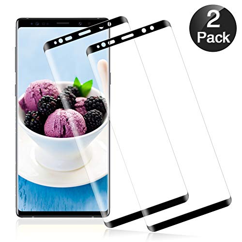 GOMAN Verre Trempé Samsung Galaxy Note 9 [2 pièces], Film Protection en Verre trempé écran Protecteur vitre [Coque Compatible] Protection écran pour Samsung Galaxy Note 9