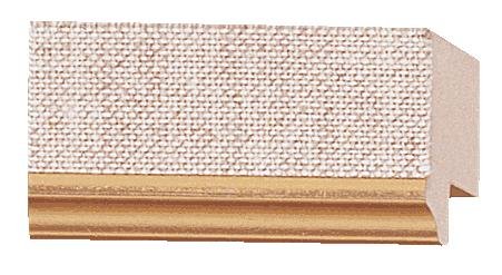 CountryArtHouse Picture Linen Liner (Wood) 18ft Bundle - Linen Liner Wheat/Oatmeal Finish - 1