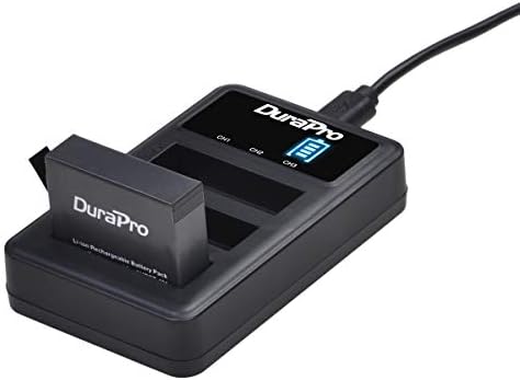 DuraPro 3Pcs 1680mAh AHDBT-401 Battery + LED USB 3-Slots Charger for Gopro Hero 4 Battery Go Pro Hero4 AHDBT 401 Action Camera Accessories