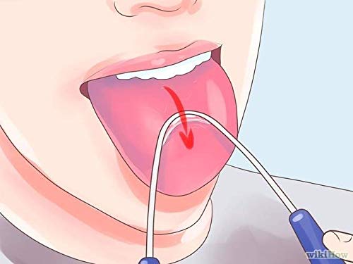 Image of steel Tongue Cleaners for adult pack of (1)