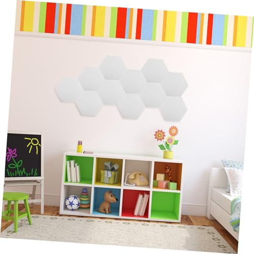 Yardwe 12 piezas Almohadillas insonorizantes Pegatinas de Pared de Aislamiento Acústico miniatura 7