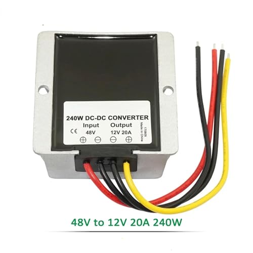 Convertidor de 48v a 12v 20a soluciona la incompatibilidad de voltaje de tus luces led 2