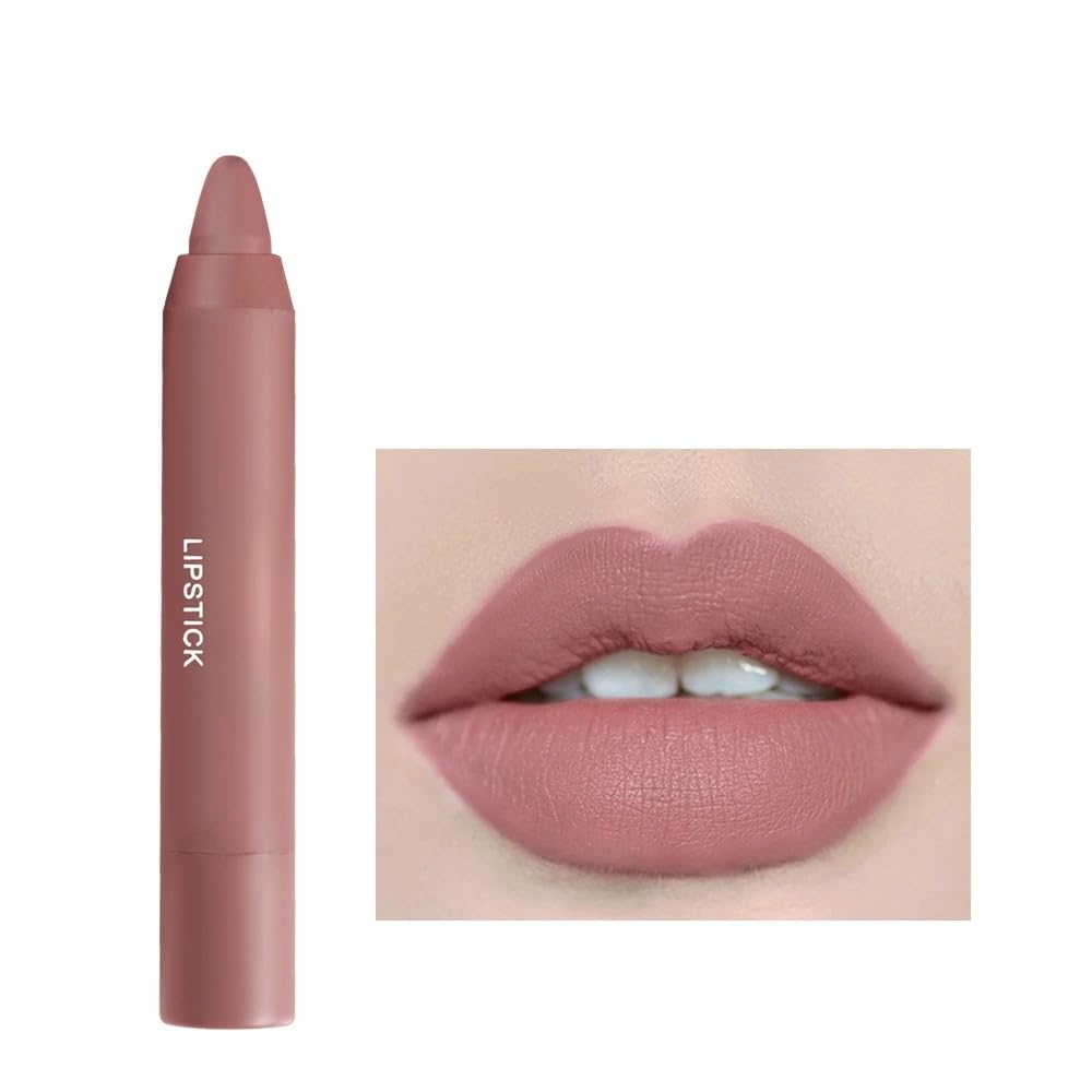 Mist Matte Lip Balm Color Moisturizing Lip Gloss Easy Color Lip Glaze Rotating Lipstick pen（3）
