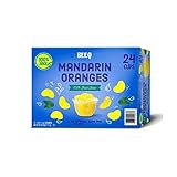 Beeq Mandarin Oranges (4 oz., 24 ct.) - No sugar added, packed in 100% pear...