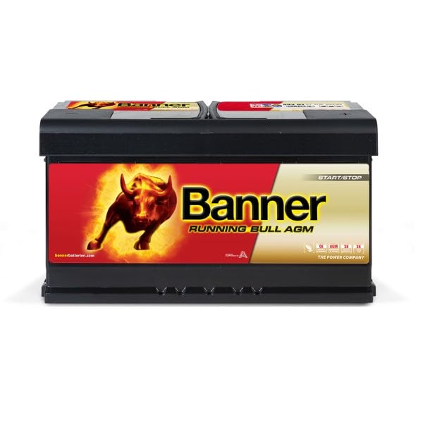 Banner 59501 AGM Running Bull 12V 95Ah 850A...
