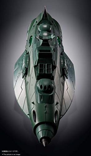 Soul Of Chogokin Gx 89 Space Battleship Yamato 2202 Gamillas Space Armored Vessel Length Approx. 240mm Die Cast & Abs Painted Articulated Figure [Import Japonais] - vue 9