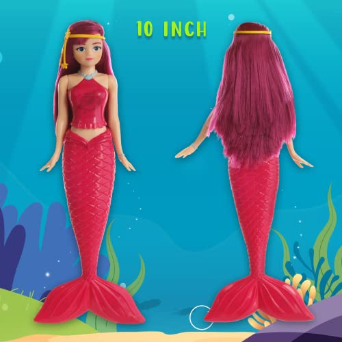 If Your Best Friend Is A Mermaid, Book And Mermaid Doll For Kids With 10" Mermaid Toy #TOP6