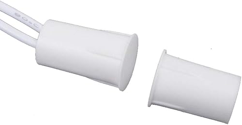 Miniatura 3 de E-outstanding Interruptor magnético de ventana de puerta empotrada, sensor de contacto con alarma de seguridad para el hogar, 2 unidades, color