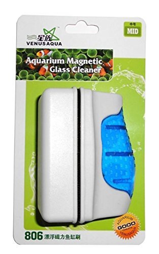 Venus Aqua VS-806 Aquarium Magnetic Glass Cleaner-Medium