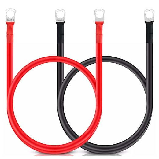 JatilEr 12V Battery Cabling Set