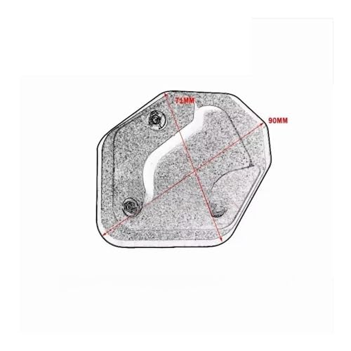Support d'extension de béquille moto pour stationner sur sol meuble - 3