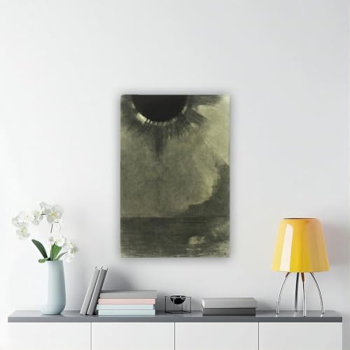 Impression sur toile Le Noyé Odilon Redon pour habiller un mur vide