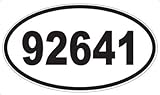 US Decal, Inc. Number 92641 Oval Sticker