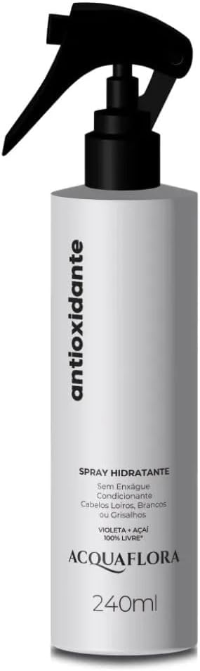 Spray Hidratante Sem Enxágue Condicionante Antioxidante Acquaflora 240ml