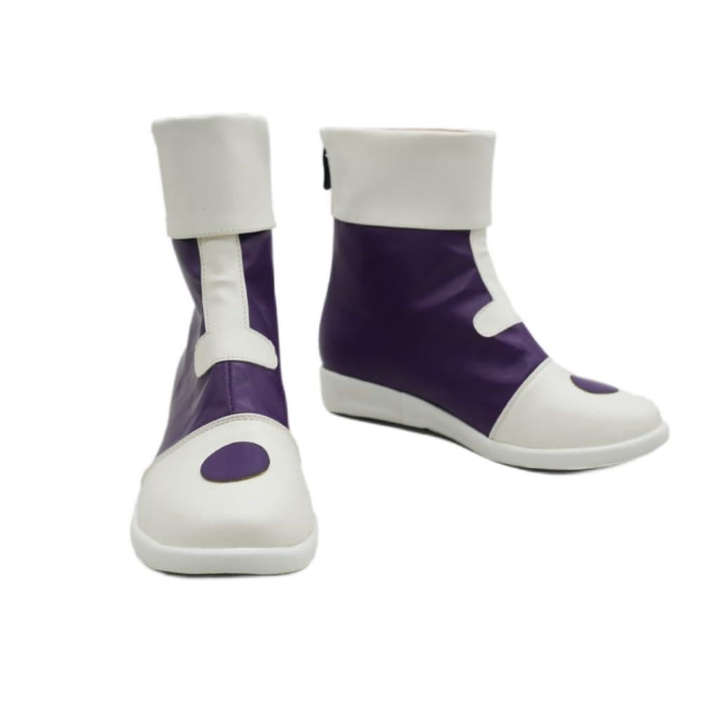 COSGOGO Killua Zoldyck Cosplay Shoes Boots Anime Halloween Carnival Party Outfit Women Men Shoes Cosplay Role Play