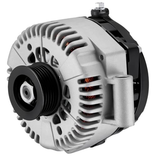 Image of BDFHYK 140A Alternator for Volkswagen Jetta 2.5L L5 2005-2014, 11254 | For Volkswagen Golf 2010-2014, Rabbit 2006-2009, 12V, Clockwise Rotation, 5-Groove