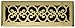 Decor Grates SPH414 Floor Register, 4x14, Bright Brass Finish