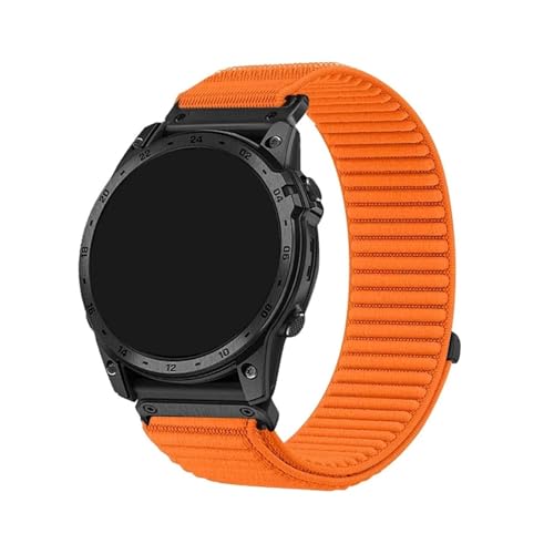 [�����ȓX] 20/22/26mm �N�C�b�N�����[�X�i�C�����X�g���b�v �ɓK��Garmin Fenix 8/Tactix 8/Quatix 8 �X�|�[�c���X�g�o���h(Orange,26mm)