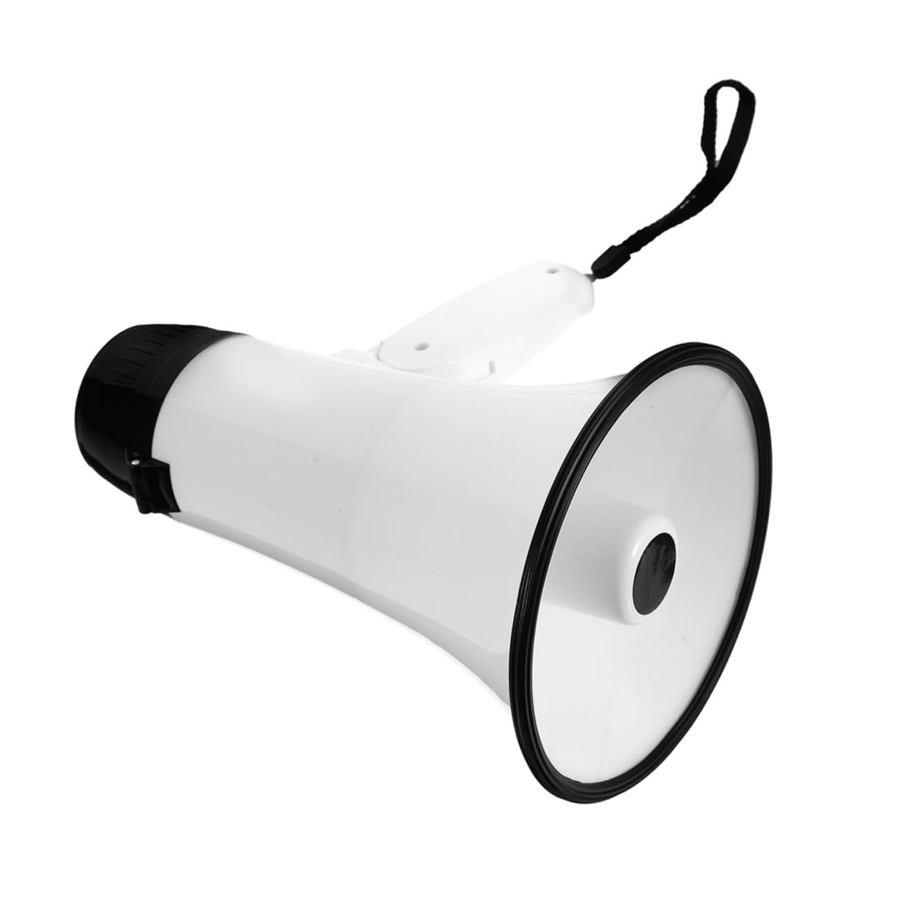 Happyyami Megaphone Portable Loudspeakers Handheld Megaphone for Sports Battery Operated Warning Tool