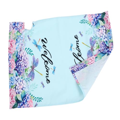 YARNOW Blumenbriefkastenabdeckung Blumenmuster Briefkastenschutzhülle Gartenbriefkastenabdeckung Umfassender Schutz Vor Rauen Bedingungen Langlebig Widerstandsfähig Gegen Nässe Wind