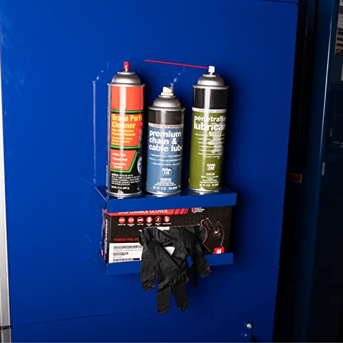 oemtools 23124 blue magnetic glove dispenser disposable gloves box holder magnetic glove box holder for wall mount